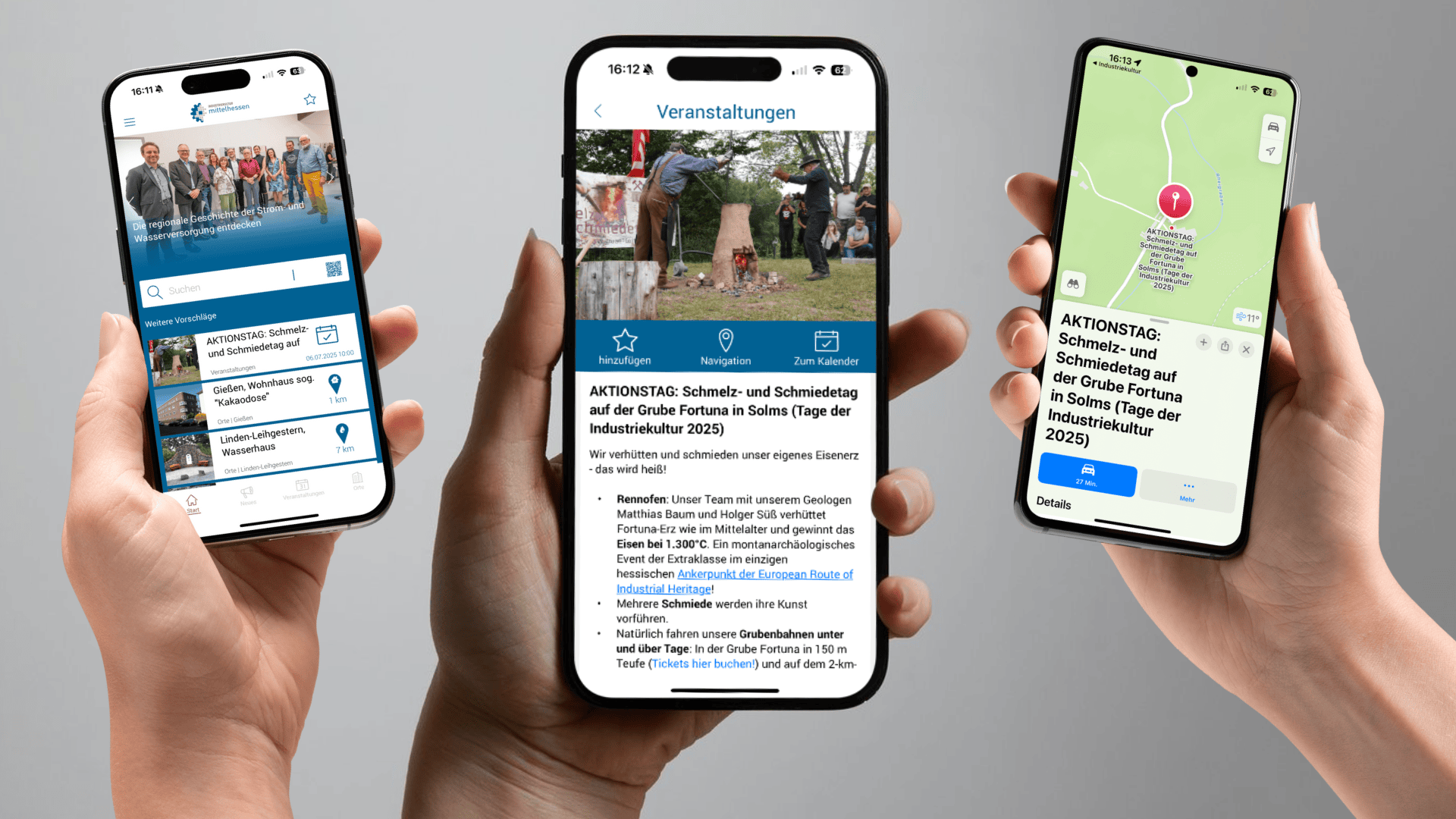 Industriekultur Mittelhessen App für iOs und Android
